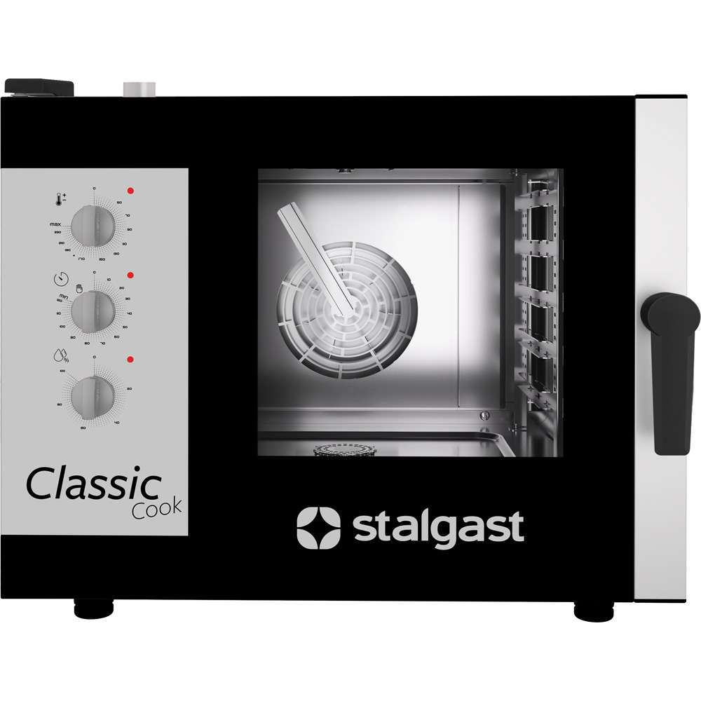 Elektrický konvektomat Stalgast 5x GN1/1 s mauálnym ovládaním