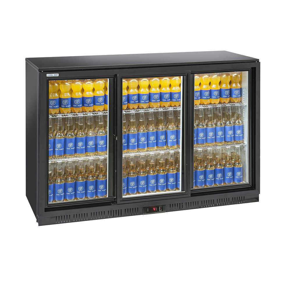 Barová chladnička Forcar 3x dvere - výška 870 mm