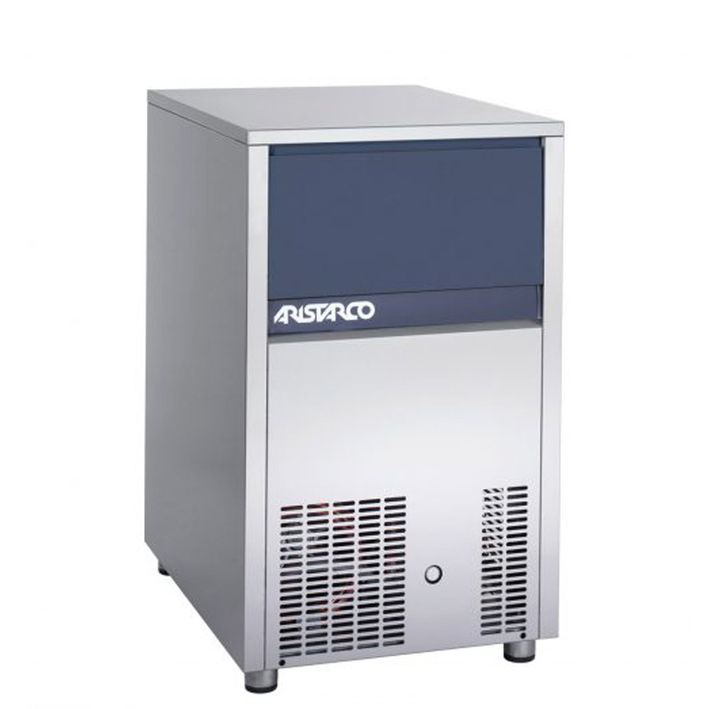 Výrobník granulovaného ľadu - 140 kg/24h - 60kg zásobník - vzduchom chladený