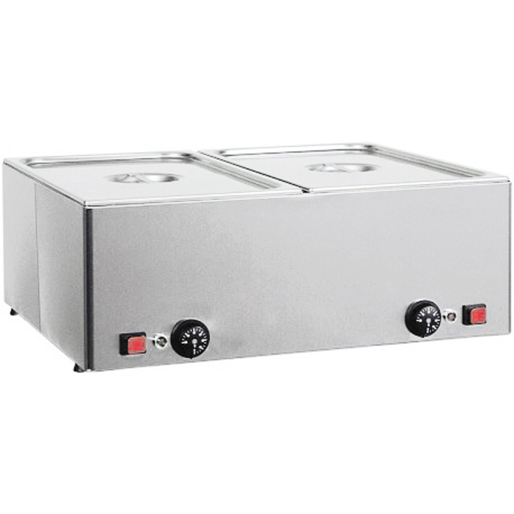 Bain-Marie FORCAR - 2x GN1/1 150 mm -  bez ventilu