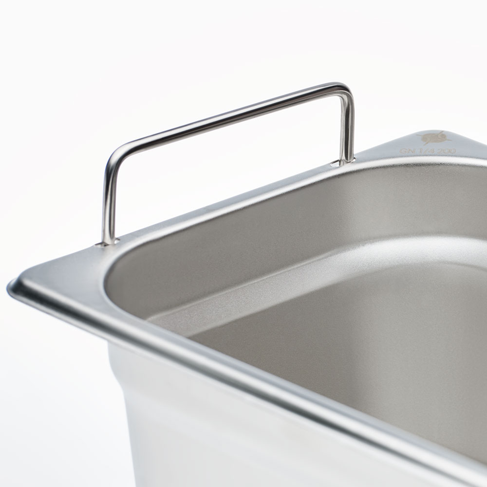 STALGAST® ECO GN 1/1 Pan with Handles 150 mm – Stainless Steel Gastronorm Pan