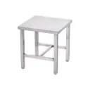 Nerezový podstavec pod hrnce | 500 × 500 × 450 mm | zváraná konštrukcia | gastro | STALGAST® 010505