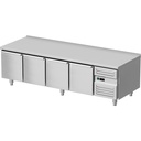 Chladený dno, 2000x700x600 mm, 4 dvere, GN 1/1 | STALGAST 887046