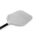 Obdĺžniková pizza lopata 33 cm | perforovaná | inox | rúčka inox 60 cm | séria Alice | GI Metal R-32RF/60