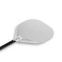 Obdĺžniková pizza lopata 41 cm | plná | anodizovaný hliník | čierna rúčka 150 cm | séria Amica | GI Metal AF-41R/150