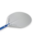 Okrúhla pizza lopata ø50 cm | plná | 2SMART rúčka modrá 180 cm | jednotlivo balená | séria Azzurra | GI Metal A-50X/180/U