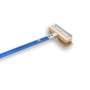 Kefa na čistenie pece (nízka) | mosadzné štetiny | pre elektrické pece | 2SMART rúčka 120 cm | GI Metal AC-SP3X/120
