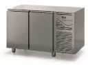 Dvojdverový mraziaci stôl Dalmec® bez lemu | DALMEC PPCT702DBLI 