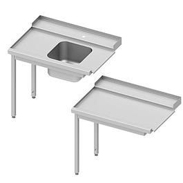 Vstupné a výstupné stoly EKO k priebežnej umývačke