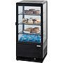Universalvitrine 78l schwarz