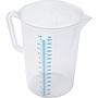 Odmerka číra s modrou mierkou - 0,5 l