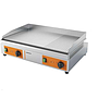 TischgrillplatteCaterina - 1/3 gerillt + 2/3 glat 